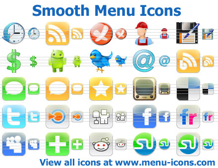 Windows 7 Smooth Menu Icons 2013 full